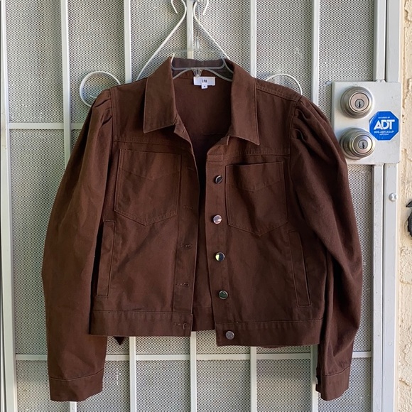 Oversized denim jacket - Picture 4 of 8